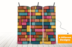 Colorful Bricks Seamless Pattern and Digital Paper Product Image 3