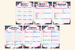 2027 Homework Assignment Planner Kdp interiors Product Image 3