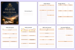 Christian Prayer &amp; Devotional Journal Canva Product Image 3