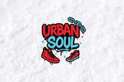 Urban Soul Sneakers Graphic Design for Trendy Apparel Product Image 3