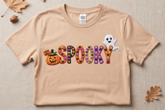 Halloween Spooky t shirt Design PNG Product Image 3