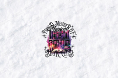 Proud Member Of Magical Book Club Reading Shirt Design Product Image 3