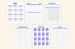 2027 Reading & Book Tracker Kdp interiors Product Image 3