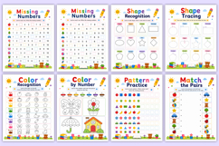 Preschool Activity Workbook | Printable Learning Activities Product Image 3