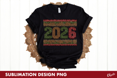 2026 Sublimation, New Year Tshirt Sublimation Product Image 1