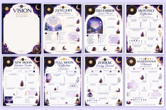 2027 Zodiac Vision Workbook | Astrology &amp; Manifestation Product Image 3