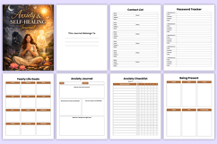 Anxiety &amp; Self-Healing Journal | Mental Health, Self-Care Product Image 2