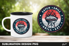 BBQ Sublimation PNG, Grilling Quote PNG Product Image 1