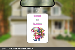 Spring Air Freshener Sublimation, Car Fresh PNG Product Image 1