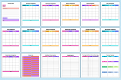 2026 Teacher Record Book Canva templates Product Image 3