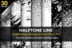 30 Halftone Circle Textures Product Image 1