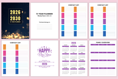 5-Year Monthly Planner 2026 - 2030 Product Image 3