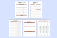 Emotional Healing Journal Canva templates Product Image 3