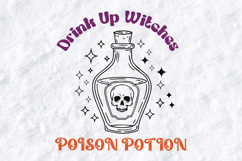 Witch Potion SVG - Drink Up Witches Poison Potion Cut File Product Image 3