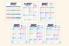 2027 ADHD Time Management Planner Kdp interiors Product Image 3
