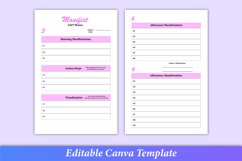 Editable Boss Babe Manifests Journal Canva Interior Product Image 3