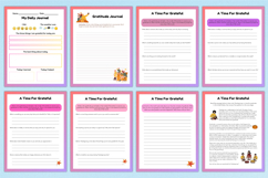 2026 Gratitude Journal For Kids Canva Interior Product Image 3