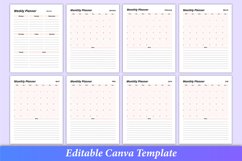 Editable 2024 Planner Canva Kdp Interior Product Image 3