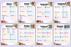 2027 Grocery & Meal Organizer | Meal Planning, Grocery List Product Image 3
