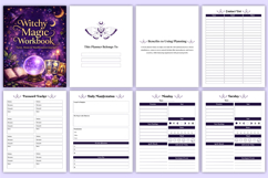 Witchy Magic Workbook | Tarot, Manifestation &amp; Spiritual Product Image 3