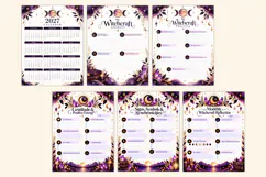 2027 Modern Witch’s Journal Kdp interiors Product Image 3