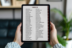 Digital 2026 Budget Planner for iPad Product Image 3
