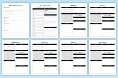 2026 Witchy Planner For Canva Templates Product Image 3