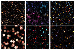 Bokeh Effect Seamless Pattern and Digital Paper Background Product Image 3