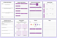 2027 Podcast Creator’s & Episode Planner | Podcast Planning Product Image 3