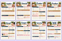2027 Artisan Business Workbook | Handmade Business Planner Product Image 3