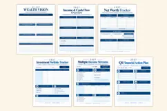 2027 Wealth & Financial Goals Workbook Kdp interiors Product Image 3