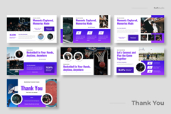 Basketball Sport Keynote Template Product Image 4