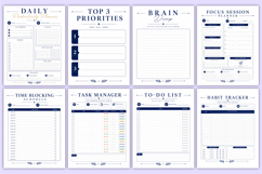 2027 Productivity Planner | Printable PDF Workbook Product Image 3