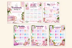 2027 Women’s Life Planning Workbook Kdp interiors Product Image 3