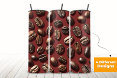 Coffee Beans Seamless Pattern and Digital paper Product Image 3