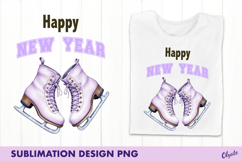 Christmas Quote Sublimation. Violet Christmas PNG Product Image 1
