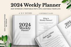 2024 Weekly Planner Kdp Interior Product Image 3