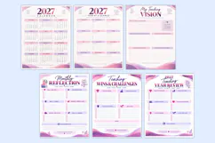2027 Monthly Teaching Planner Kdp interiors Product Image 3