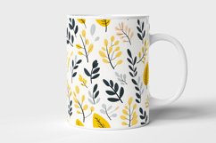 Minimal Colorful Leaves Seamless Pattern and Digital Paper Product Image 3