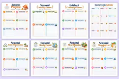 2027 Seasonal Planning Workbook | Four Seasons Planner Product Image 3