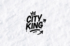 City King Graffiti Style SVG Urban Streetwear Design Product Image 3