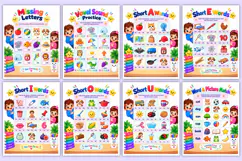 Kindergarten Reading Activities Book | Alphabet, Phonics Product Image 3