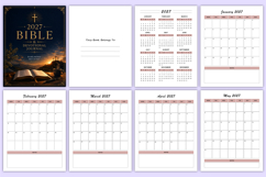 2027 Bible &amp; Devotional Journal | Faith Product Image 2