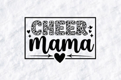 Cheer Mama SVG Leopard Print Sublimation Design PNG JPG Product Image 3