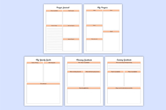 2026 - 2027 Prayer Journal Canva templates Product Image 3