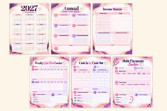 2027 Cash Flow Tracking Workbook Kdp interiors Product Image 3