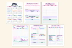 2027 Biweekly Budget Planner Kdp interiors Product Image 3