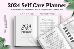 2024 Self Care Planner Kdp Interior Product Image 3