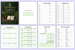Ultimate Garden Organizer Bundle | Garden Planner, Plant Product Image 3