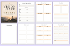 Vision Board Planner | Goals &amp; Manifest Product Image 3